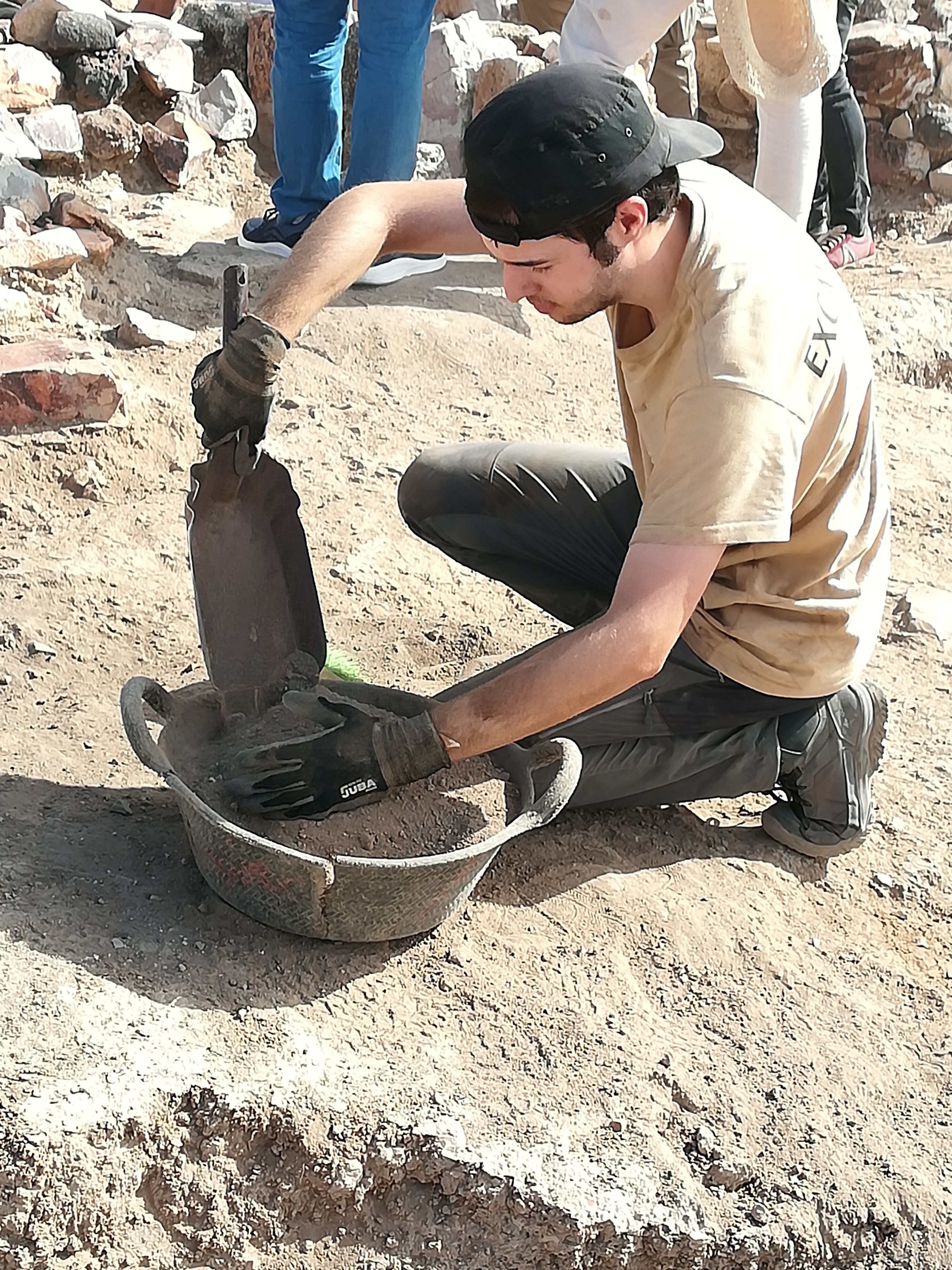 Excavaciones en el yacimiento arqueológico de Alarcos