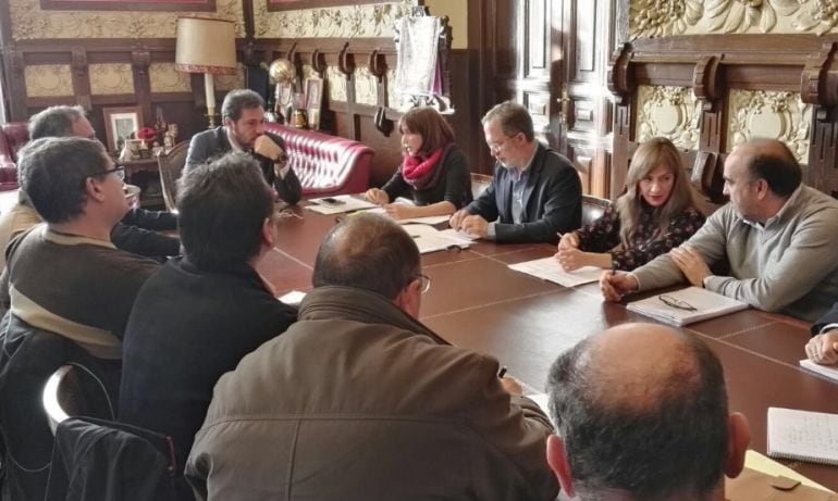 Reunión con el Comité de Empresa de Aguas de Valladolid