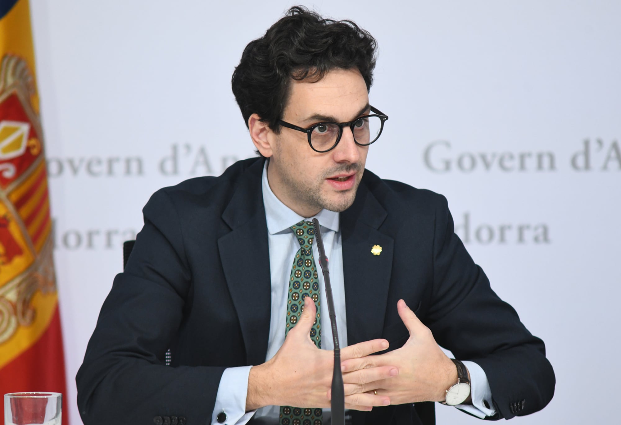 El ministre Portaveu, Guillem Casal