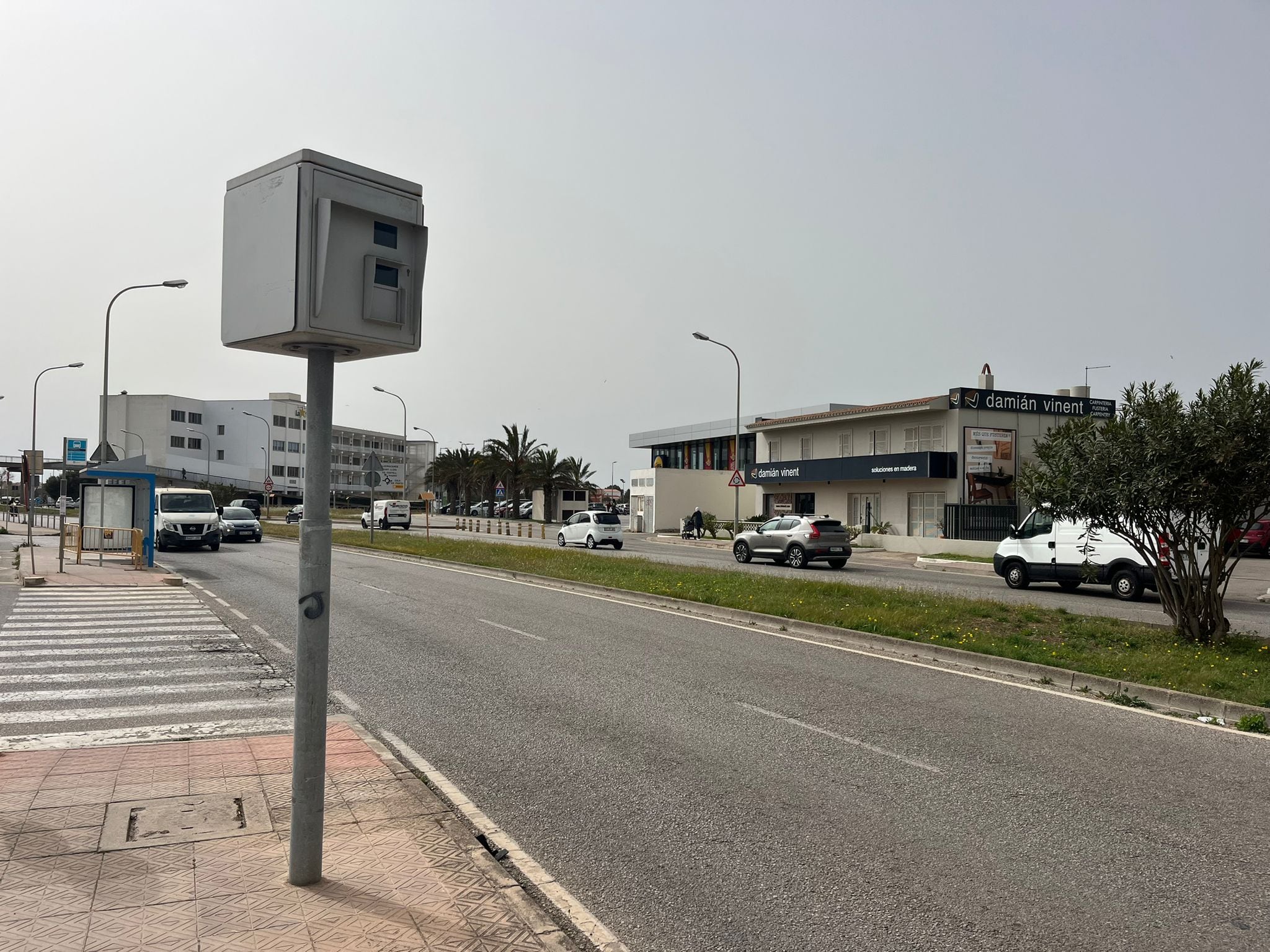 Radar instal·lat al polígon industrial de Maó