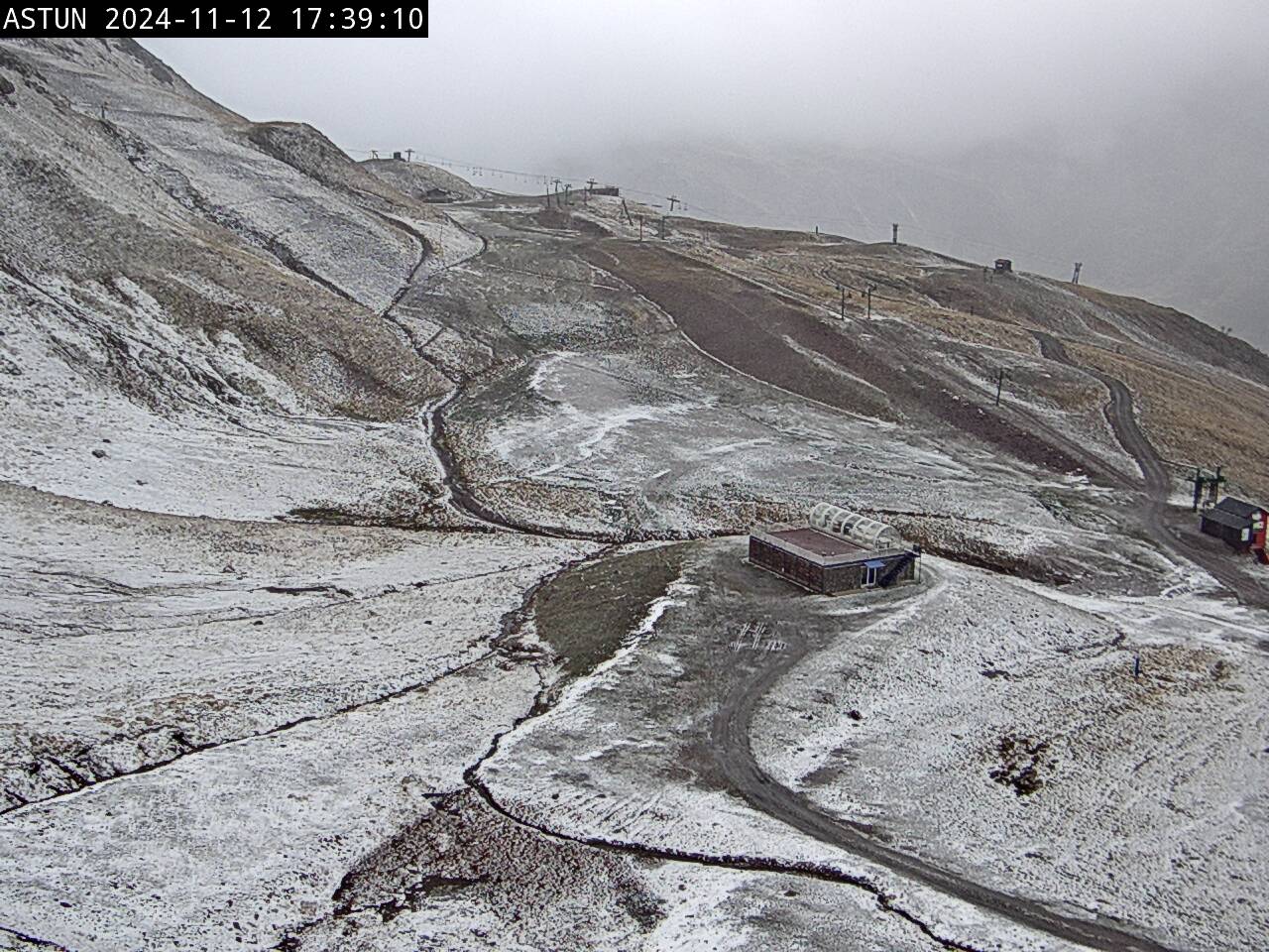 Estación de esquí de Astún este martes por la tarde