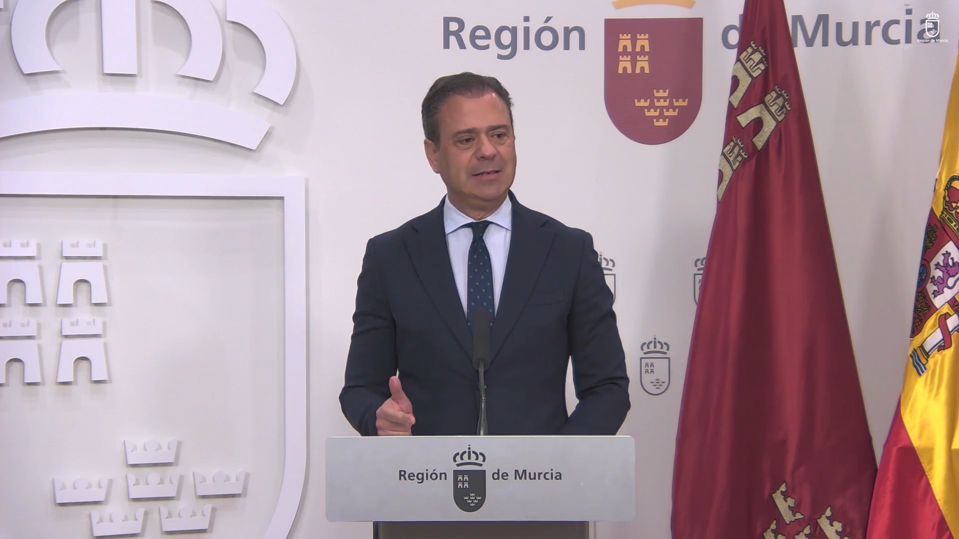 Marcos Ortuño, Portavoz del Gobierno