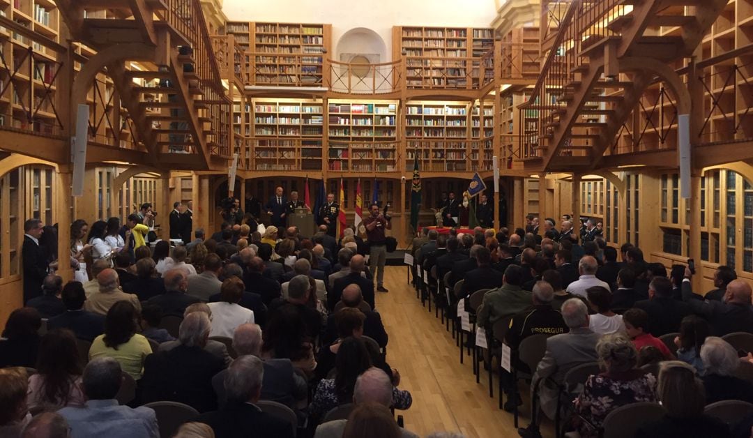 Acto de celebración en Cuenca de los Ángeles Custodios