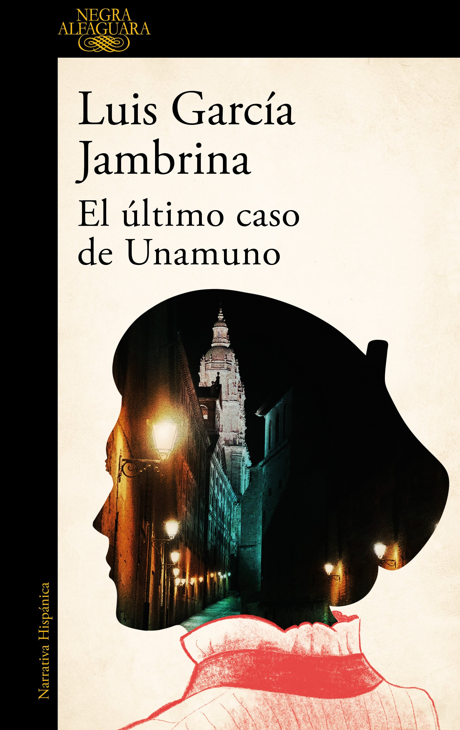 Cubierta de 'El último caso de Unamuno', de Luis García Jambrina