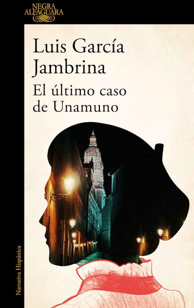 Cubierta de 'El último caso de Unamuno', de Luis García Jambrina