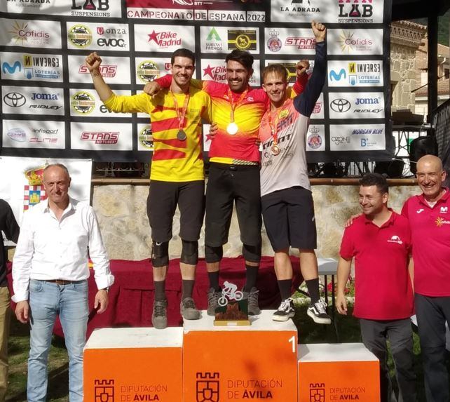 Gabi Torralba fue segundo en el Campeonato de España de Enduro