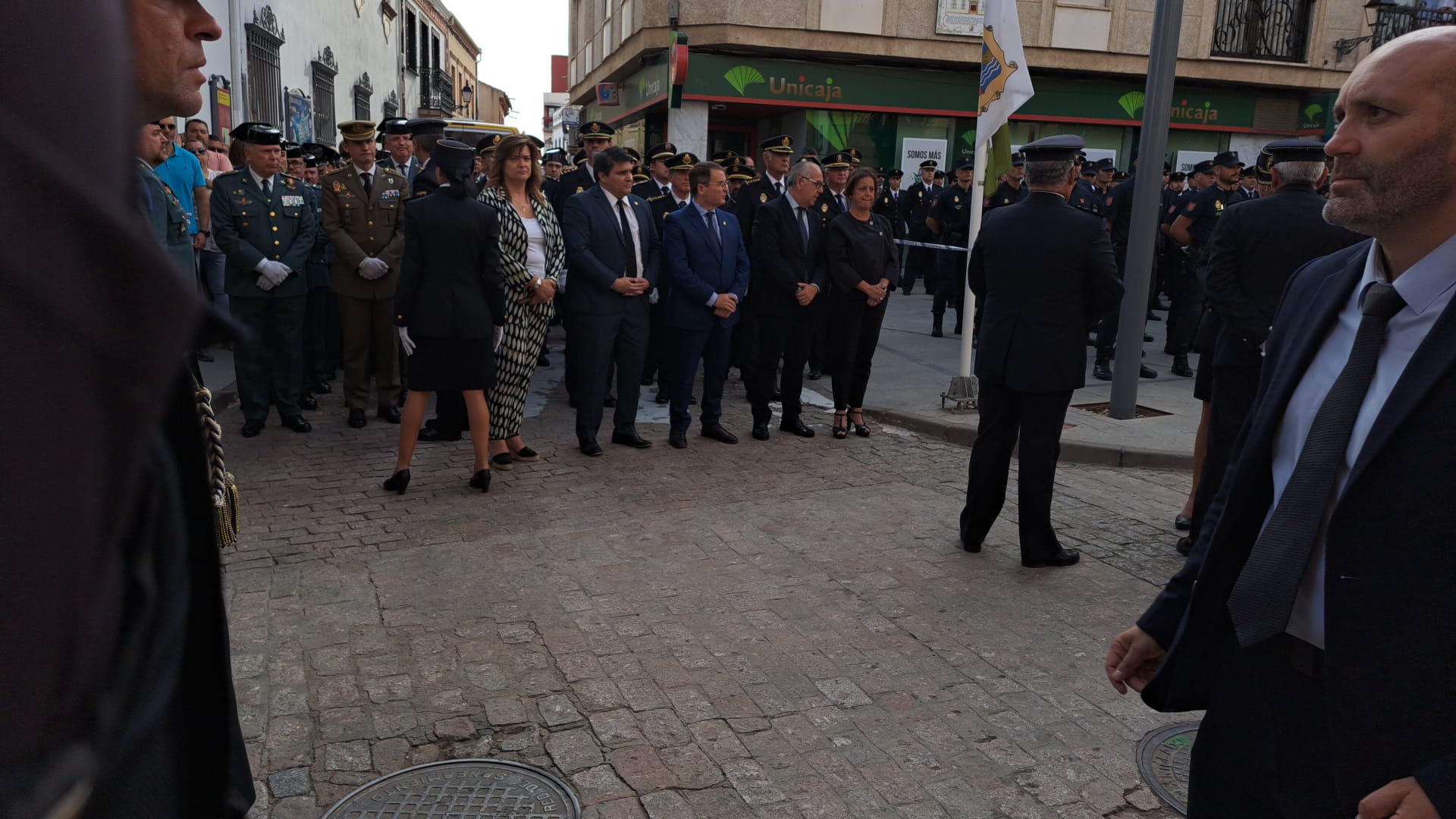 Funeral por el agente fallecido en Andújar