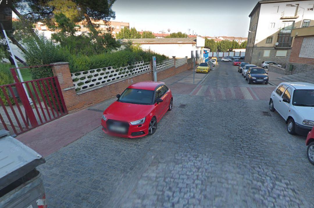 Calle Tomasa de la Iglesia en el barrio de San José de Segovia