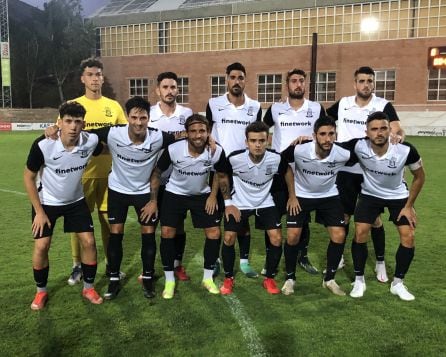 Alineación del Eldense ante el Murcia