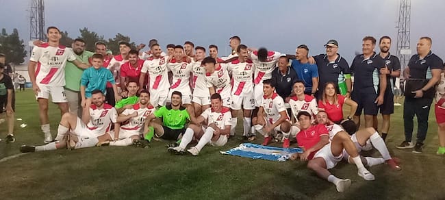 El CD Quintanar de la Orden celebra la victoria