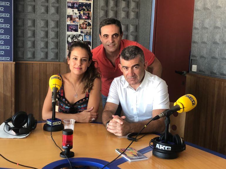 Gloria Santiago, José Vicente Marí Bosó y Julián Aguilar