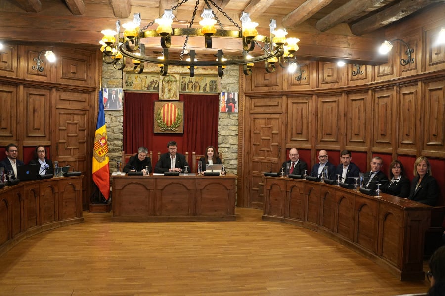 Sessió del Consell de Comú de Sant Julià de Lòria