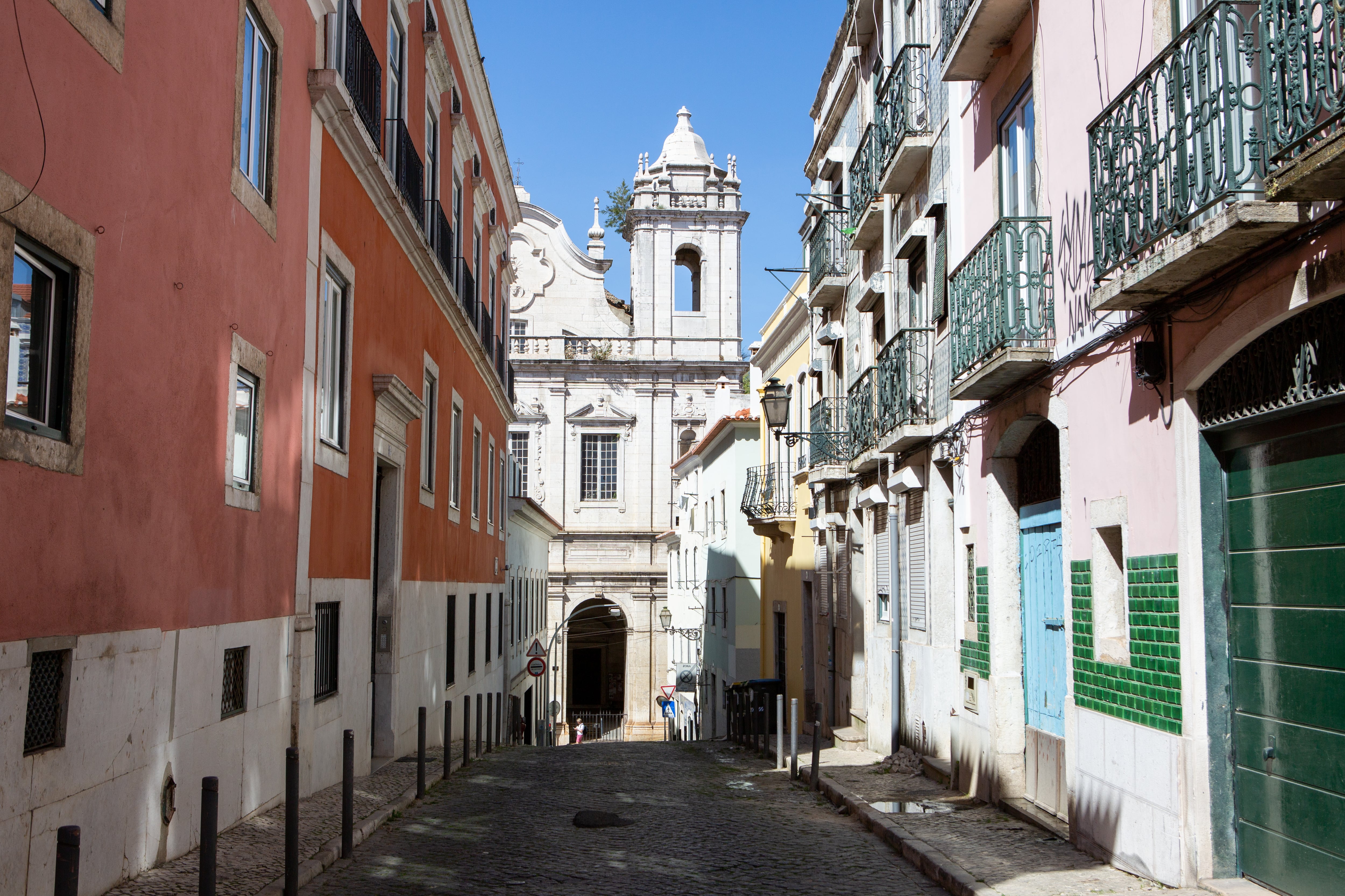 Una calle de Lisboa