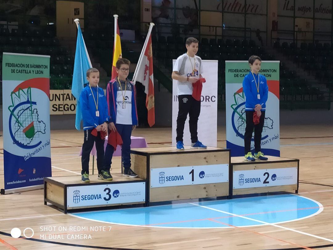 El soriano Javier Barrios, en lo más alto del podio regional.