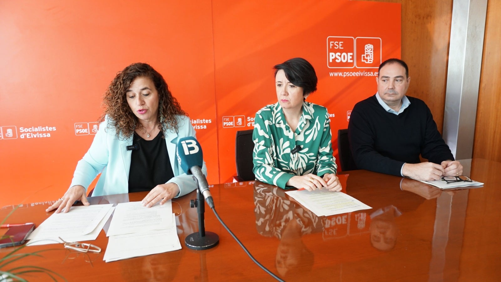 Imagen de la Rueda de Prensa del PSOE