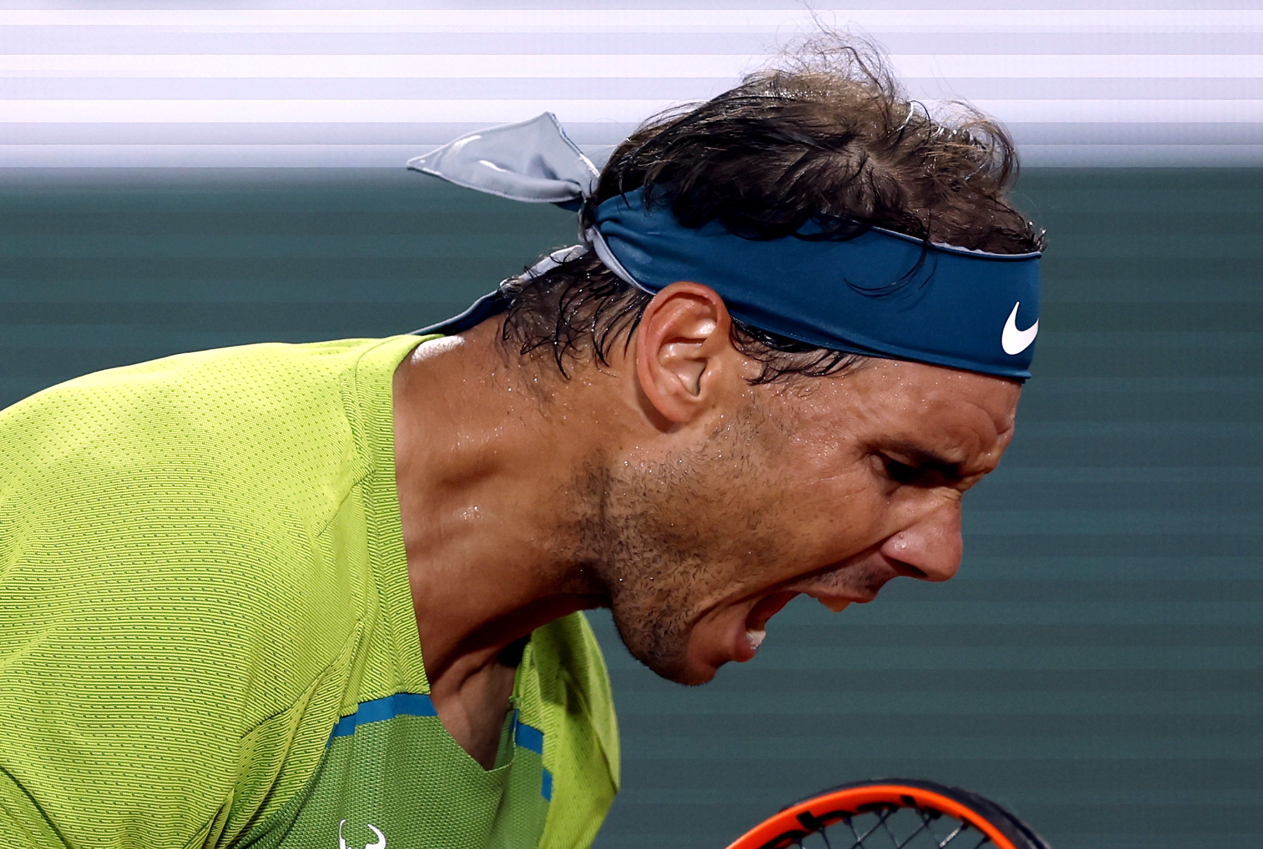 Rafa Nadal juega la final de Roland Garros 2022 contra Casper Ruud EFE/ Yoan Valat