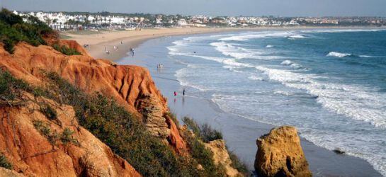 Playa de La Barrosa.