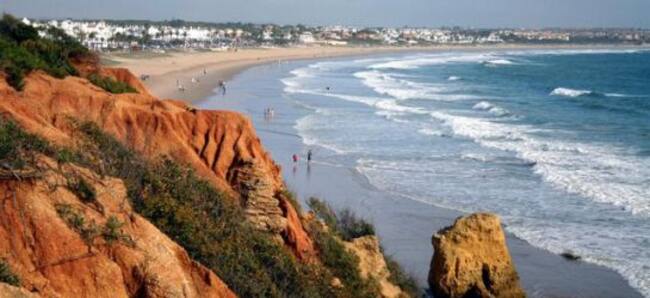 Playa de La Barrosa.
