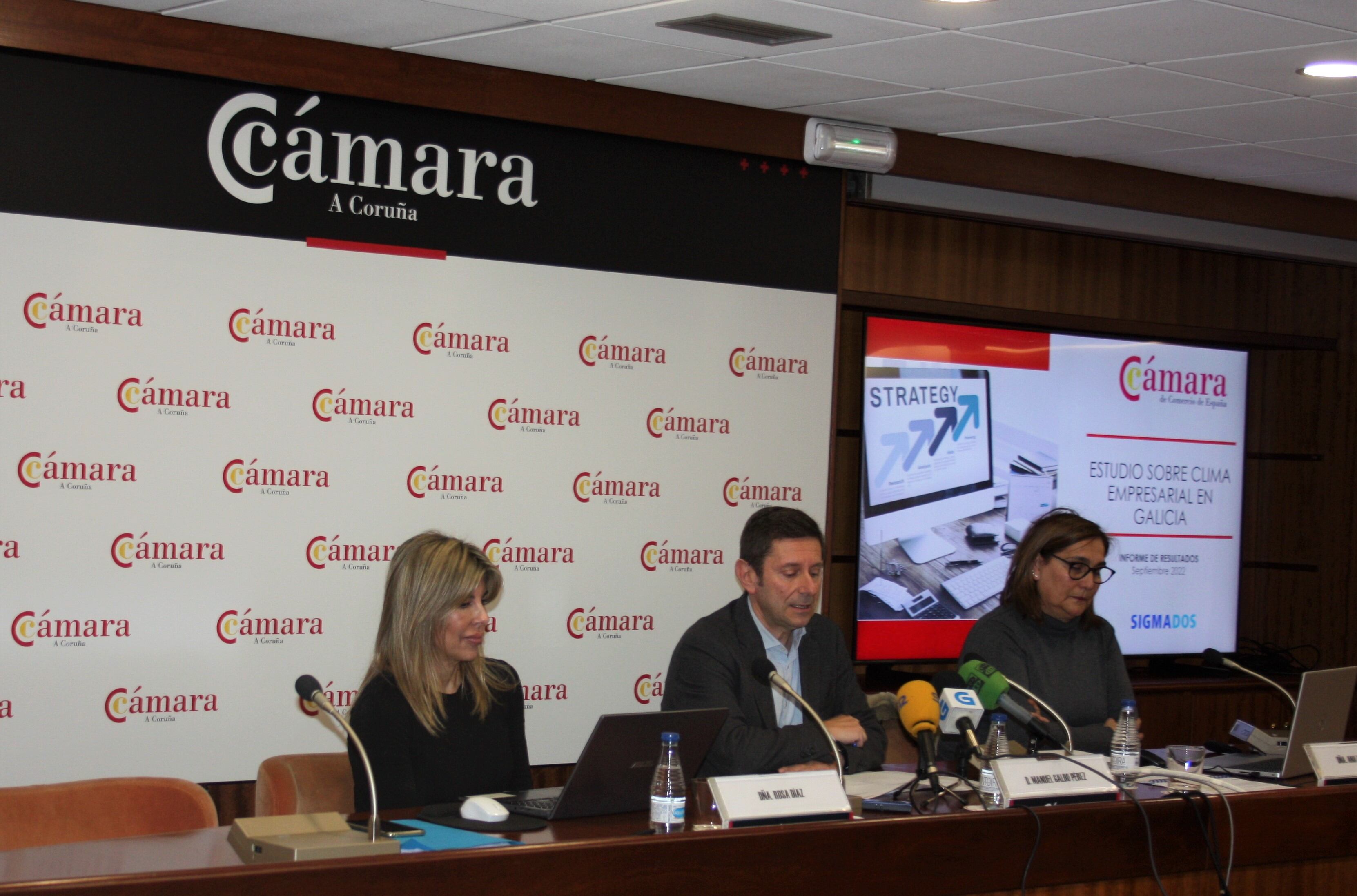 La Cámara de Comercio de A Coruña presenta su informe de clima empresarial