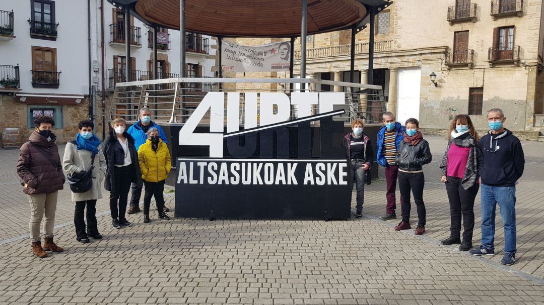 Acto de Altsasu Gurasoak cuando se cumplen cuatro años de las primeras detenciones por el &#039;caso Alsasua&#039; 