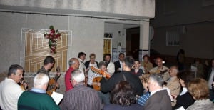 Canto de los Mayos en la pedanía murciana de Guadalupe. Tomás García.