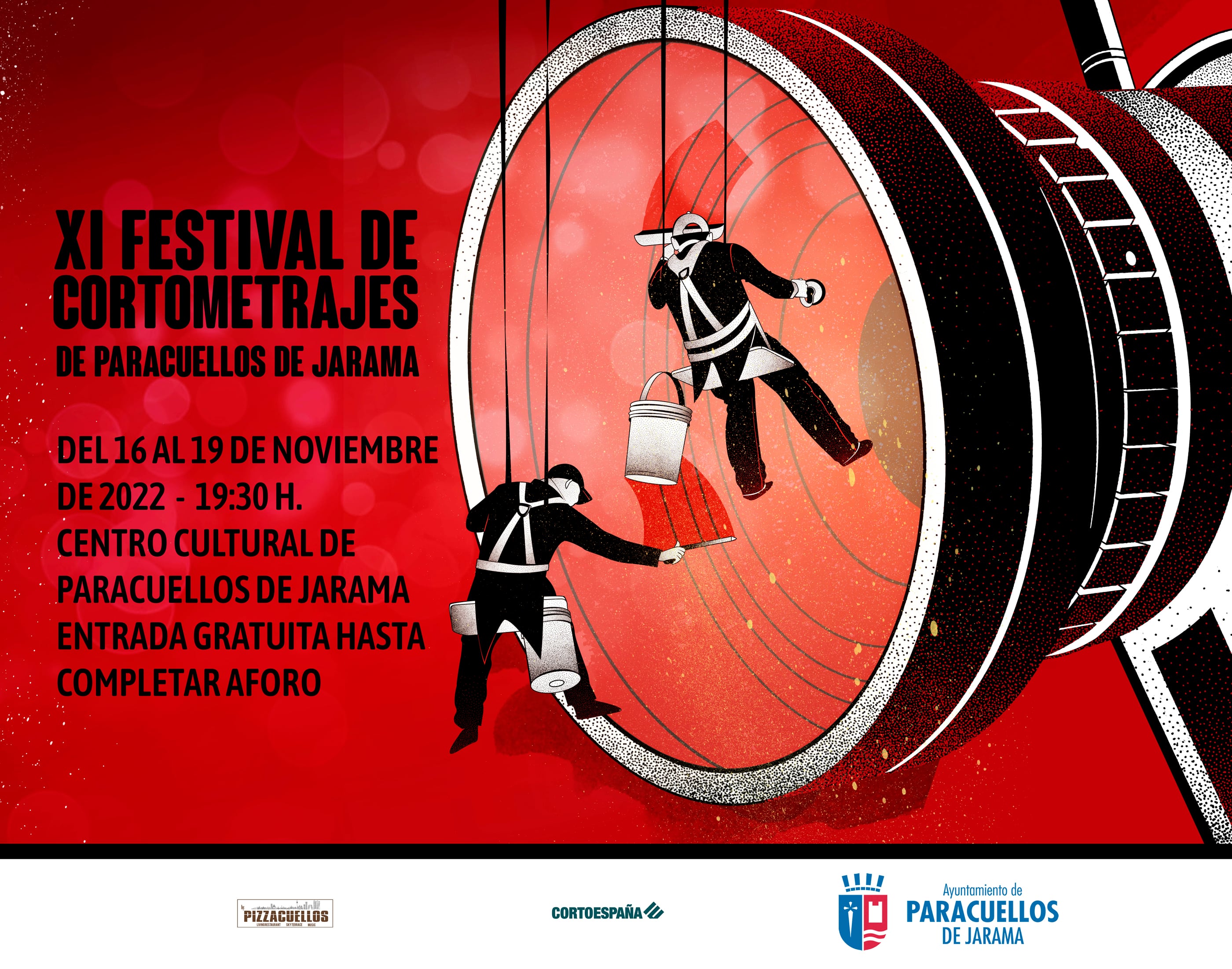 El festival tendrá lugar en el Centro Cultural del 16 al 19 de noviembre y las sesiones se darán a las 19:30h, siendo de entrada gratuita hasta completar aforo