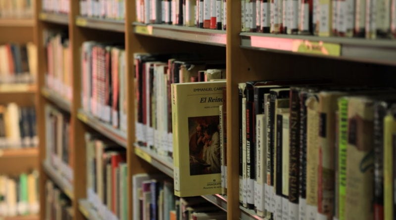 Imagen del interior de una biblioteca