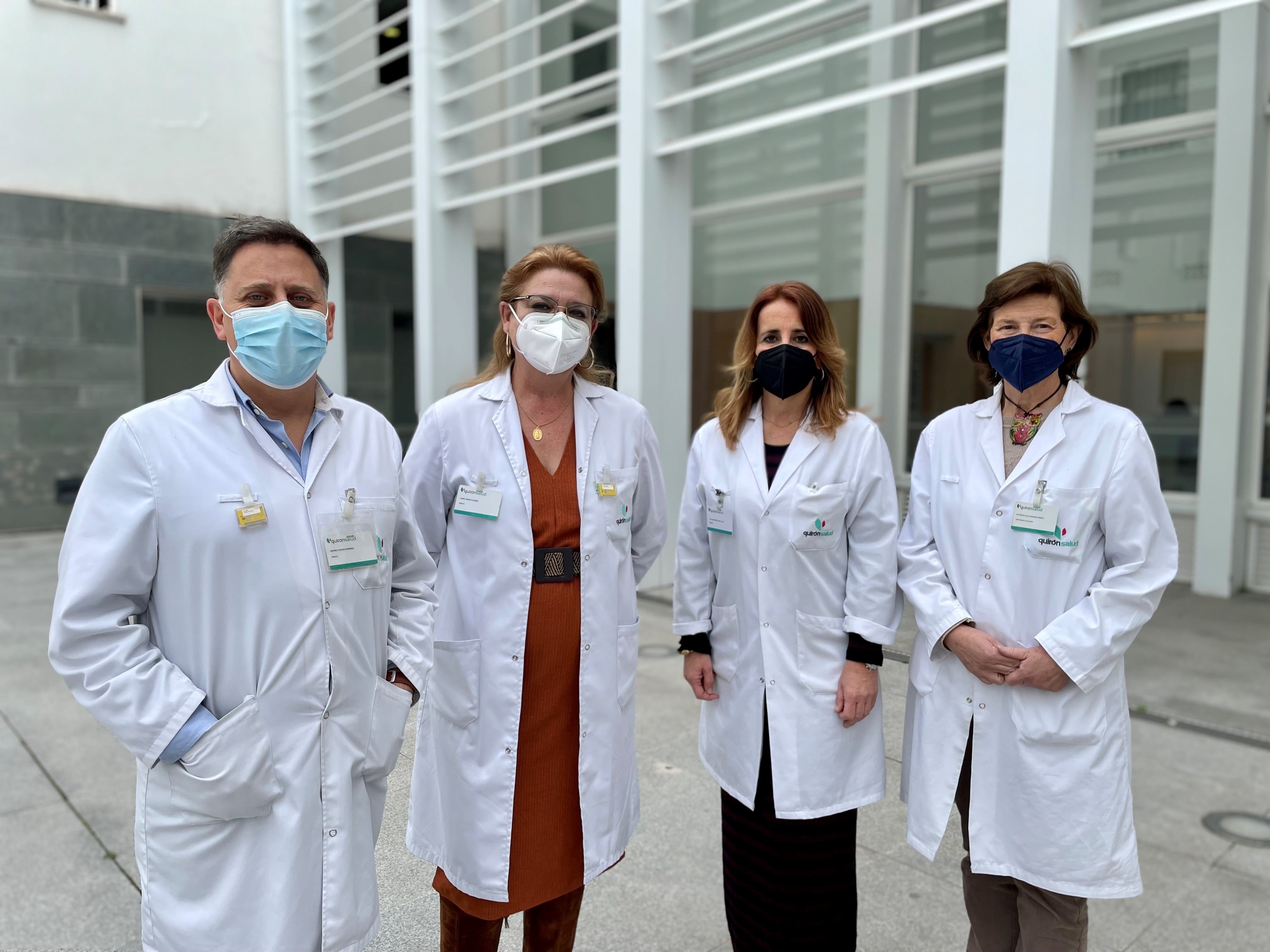 Andrés Durán, Maribel Ramos, Julia Montañés y Blanca González-Gaggero