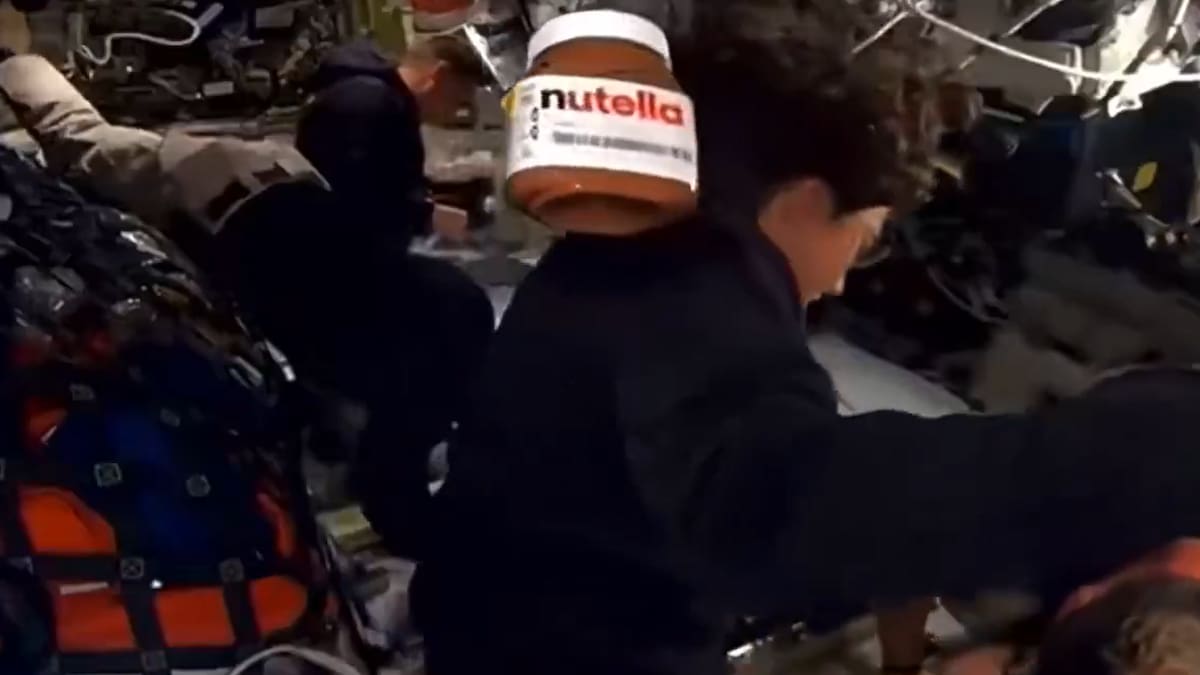 El motivo por el que la Nutella sabe distinta en el espacio: los astronautas de la Artemis II lo explican