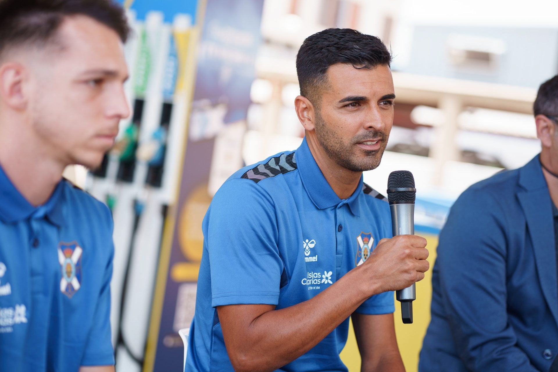 Ángel Rodríguez en un acto del Tenerife