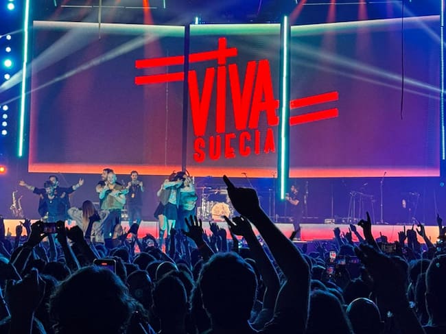 Concierto de Viva Suecia en Madrid.