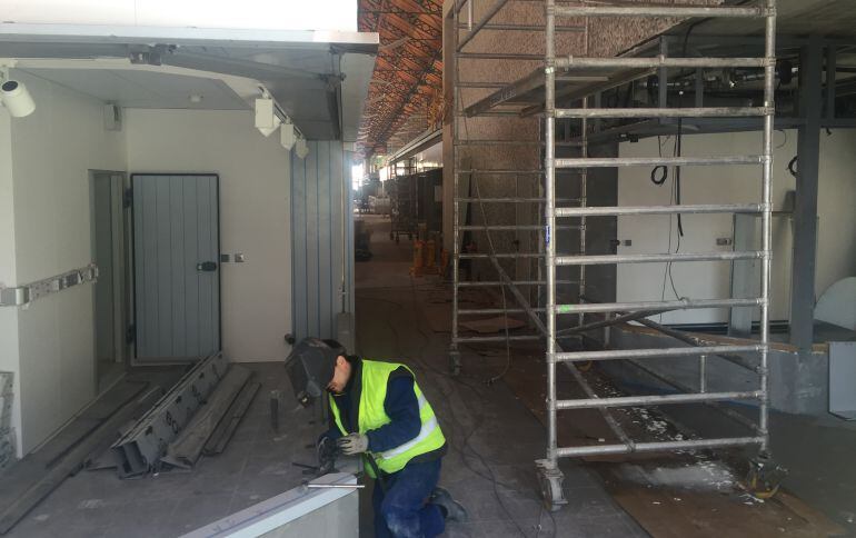 Las obras del Val afrontan su recta final