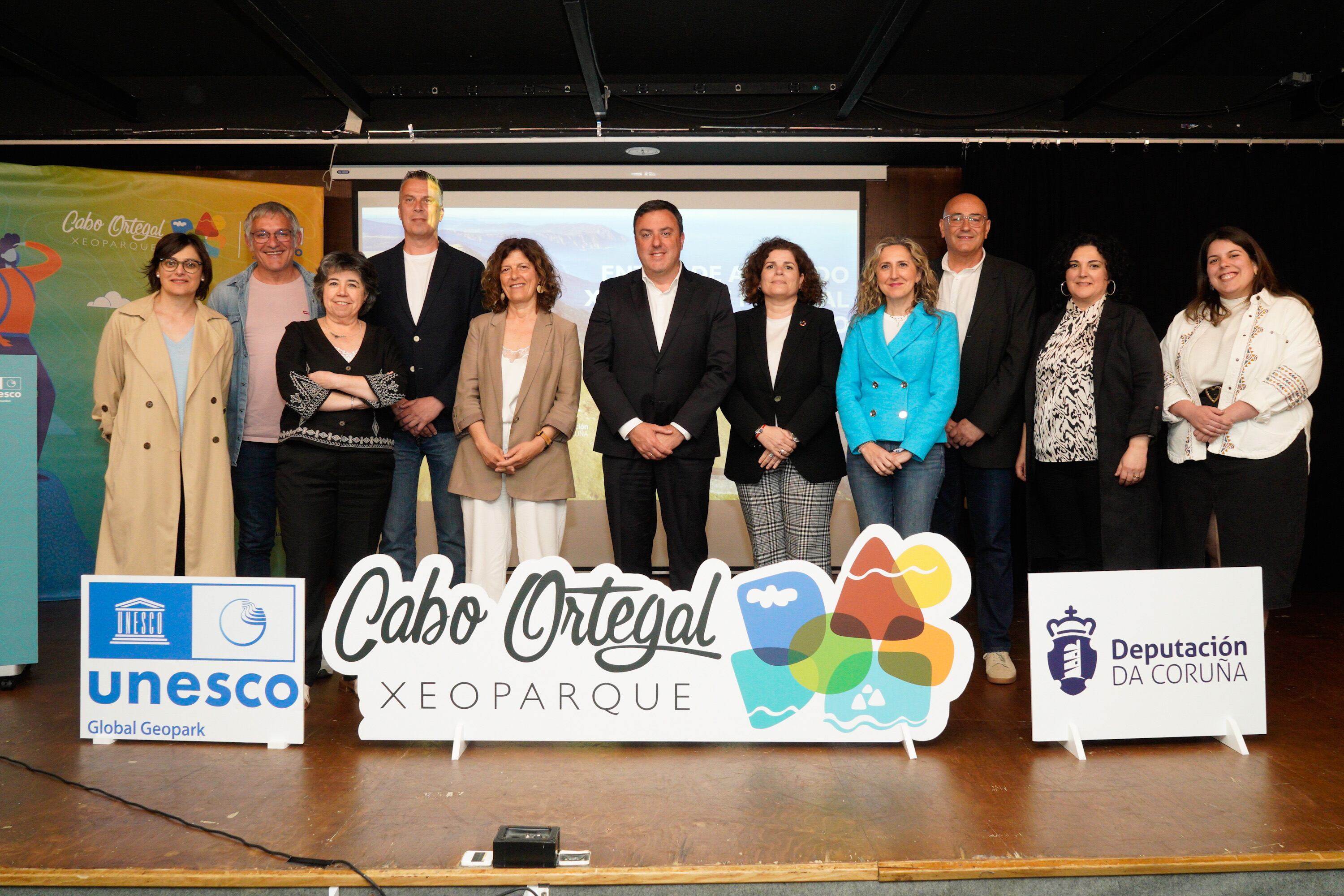 Acto de aniversario del Xeoparque de Cabo Ortegal en la Casa da Cultura de Valdoviño (foto: Deputación)