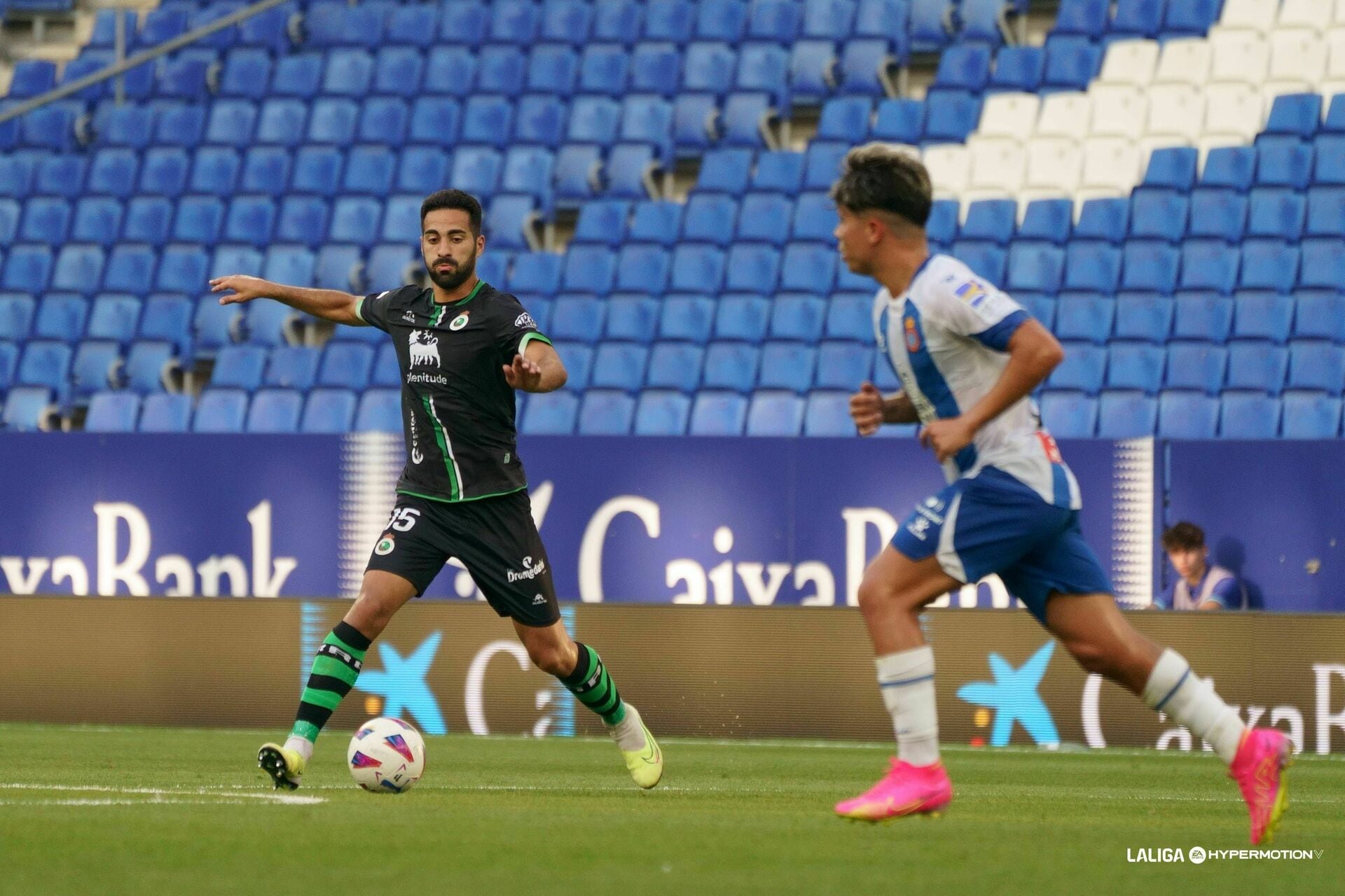 Rubén Alves, en el partido contra el Espanyol