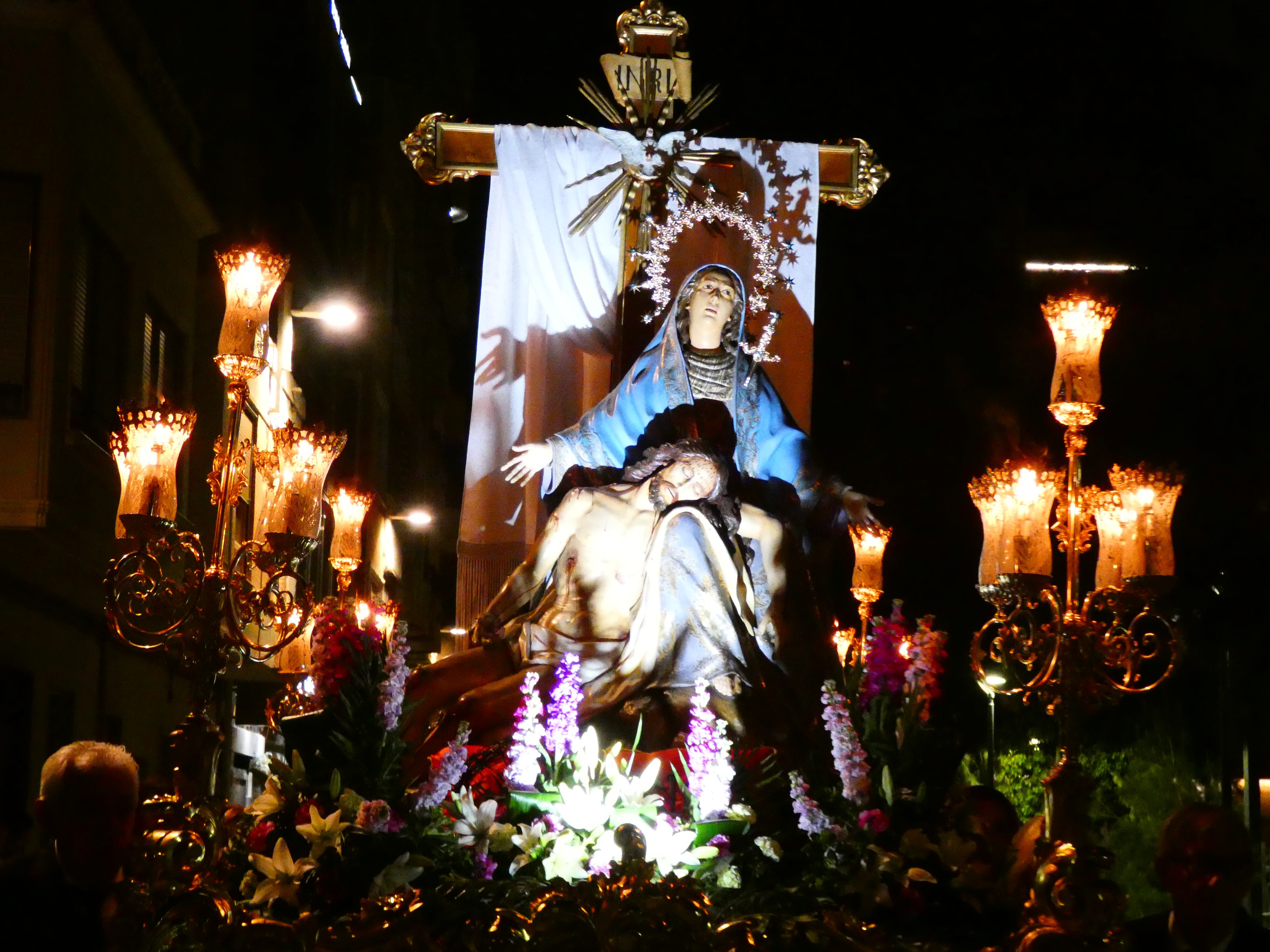 Procesión-Traslado de la Piedad y el Perdón en Semana Santa Elda