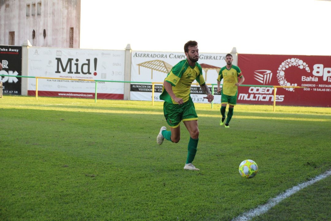 Legupín en un partido.