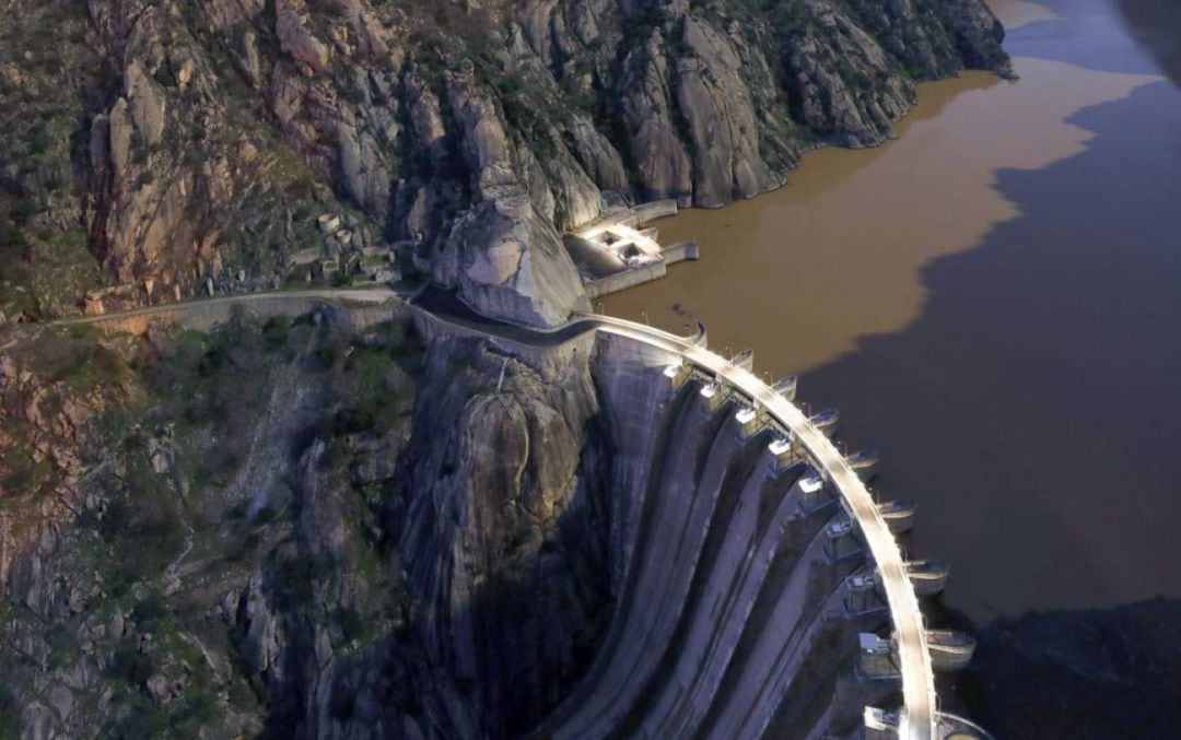 Uno de los embalses de la cuenca.