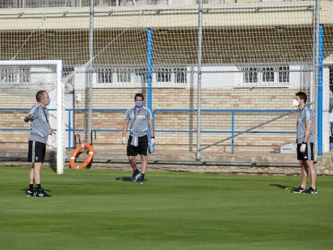 Rubén Baraja vuelve a los entrenamientos tras estar confinado