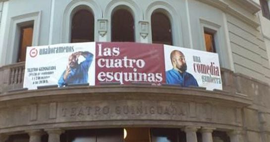 Cartel anunciador de uno de los espéctaculos de Félix Albo.