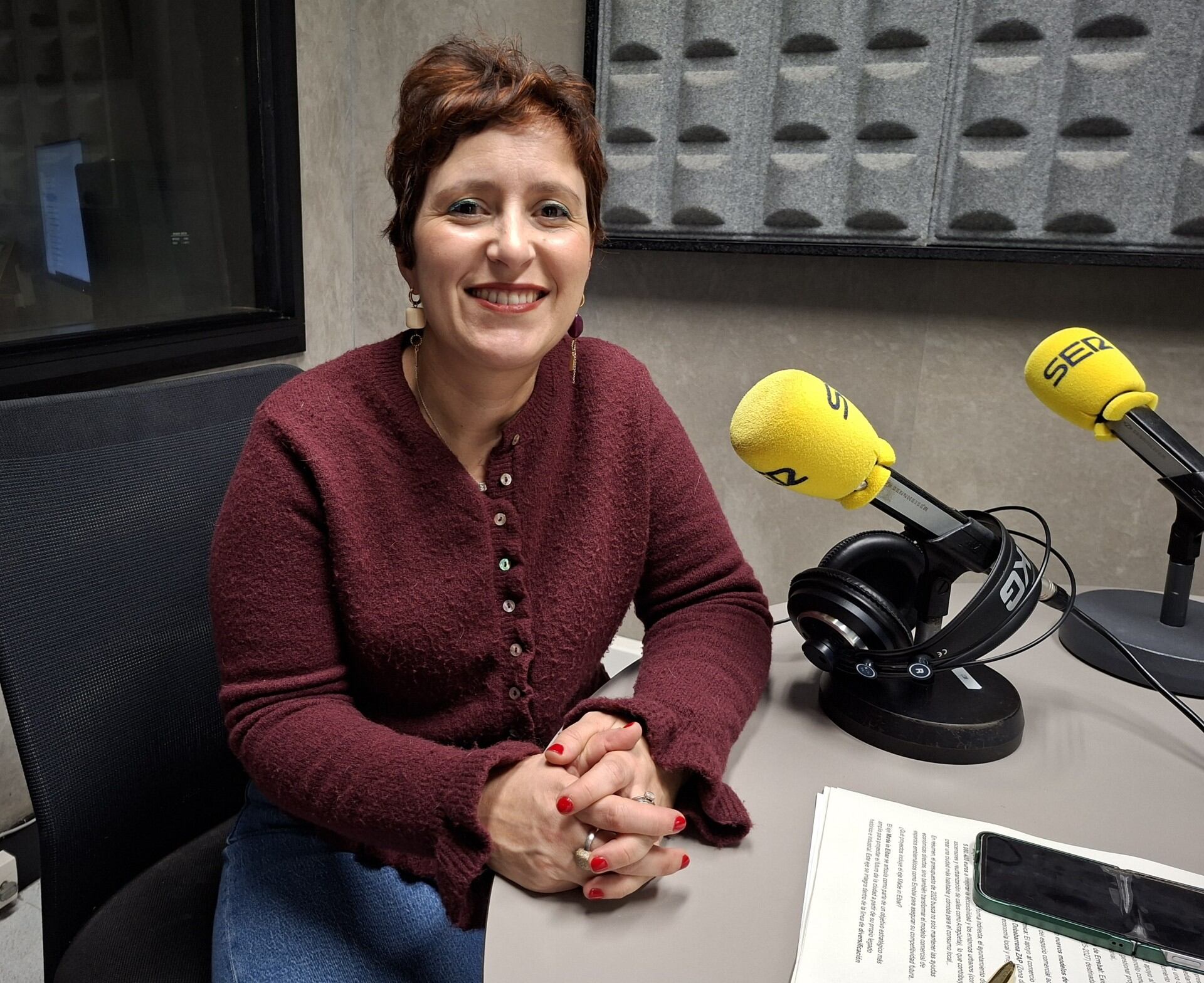 Vanesa Hortas, concejala de Desarrollo Económico, Empleo e Innovación de Eibar