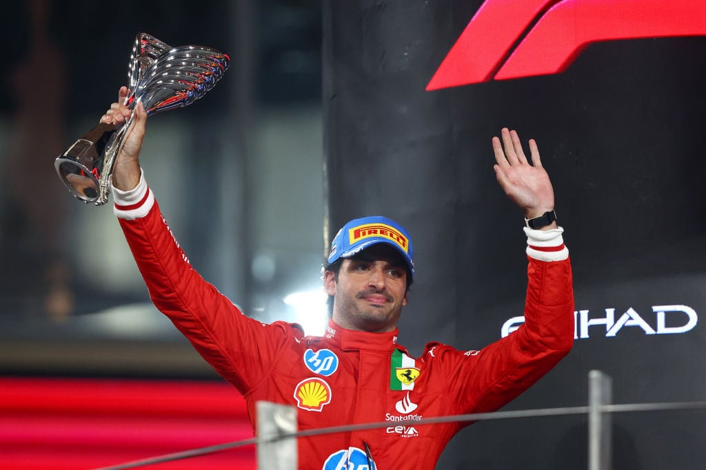 Carlos Sainz tras el Gran Premio de Abu Dhabi