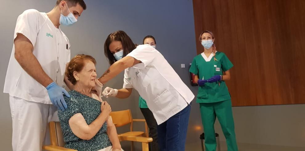 Campaña de vacunación de la gripe en Aragón