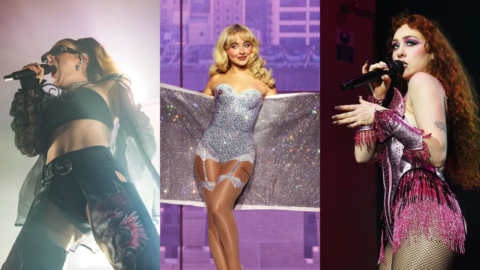 Charli XCX, Sabrina Carpenter y Chappell Roan