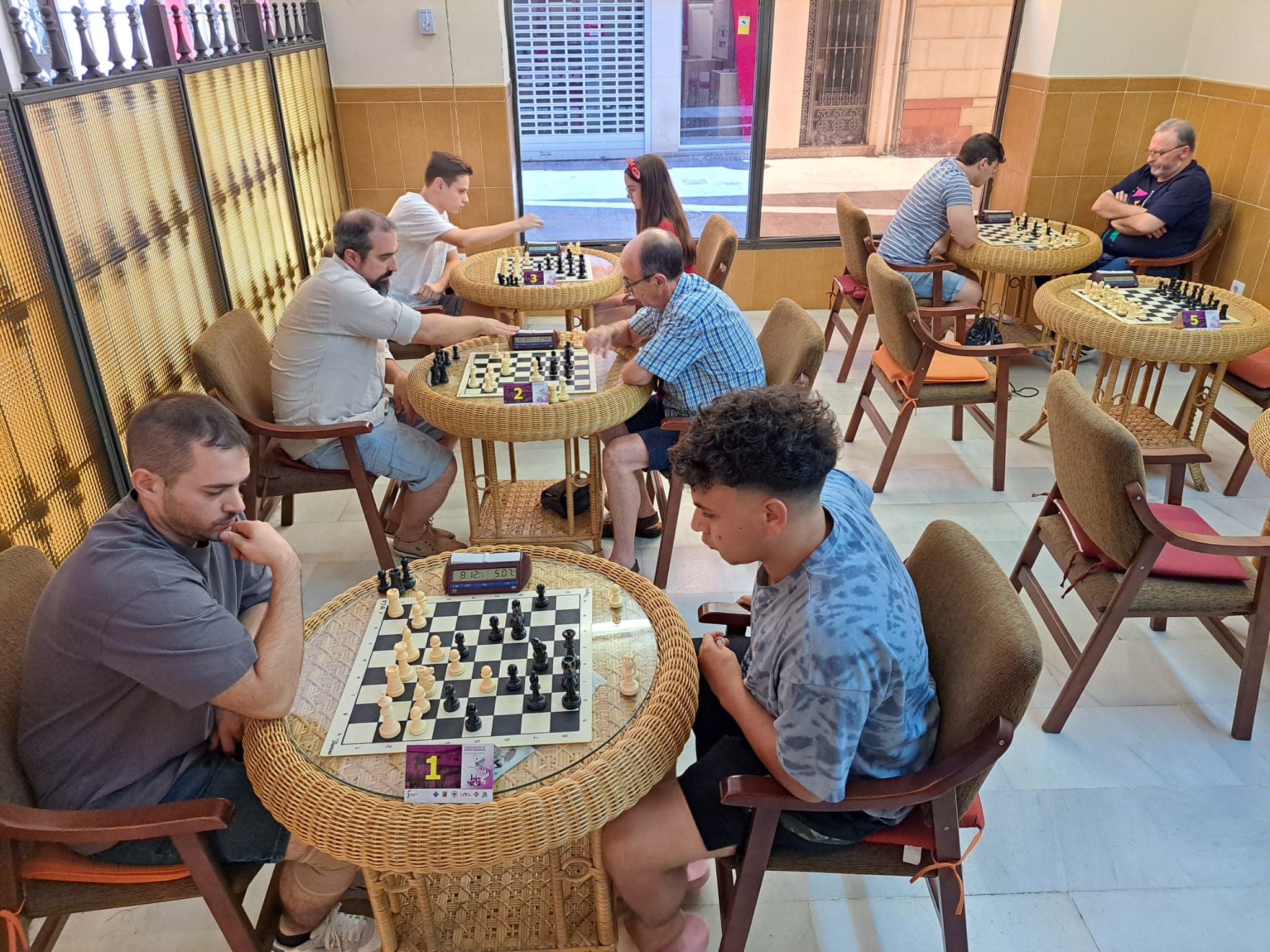 I Torneo de ajedrez &#039;Sociedad La Peña&#039; organizado por el Club Ajedrez Andújar.