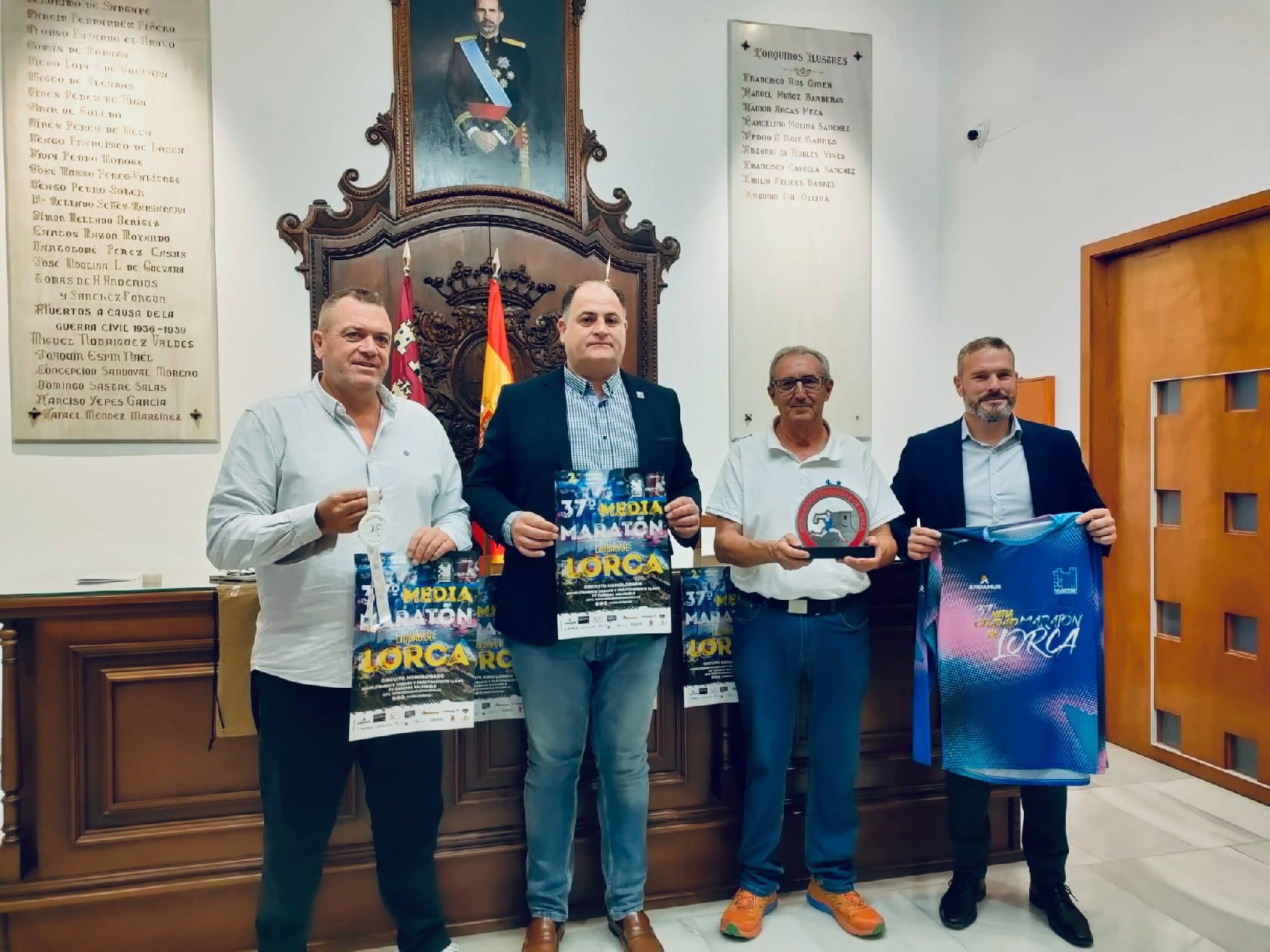 Presentación de la Media Maratón de Lorca