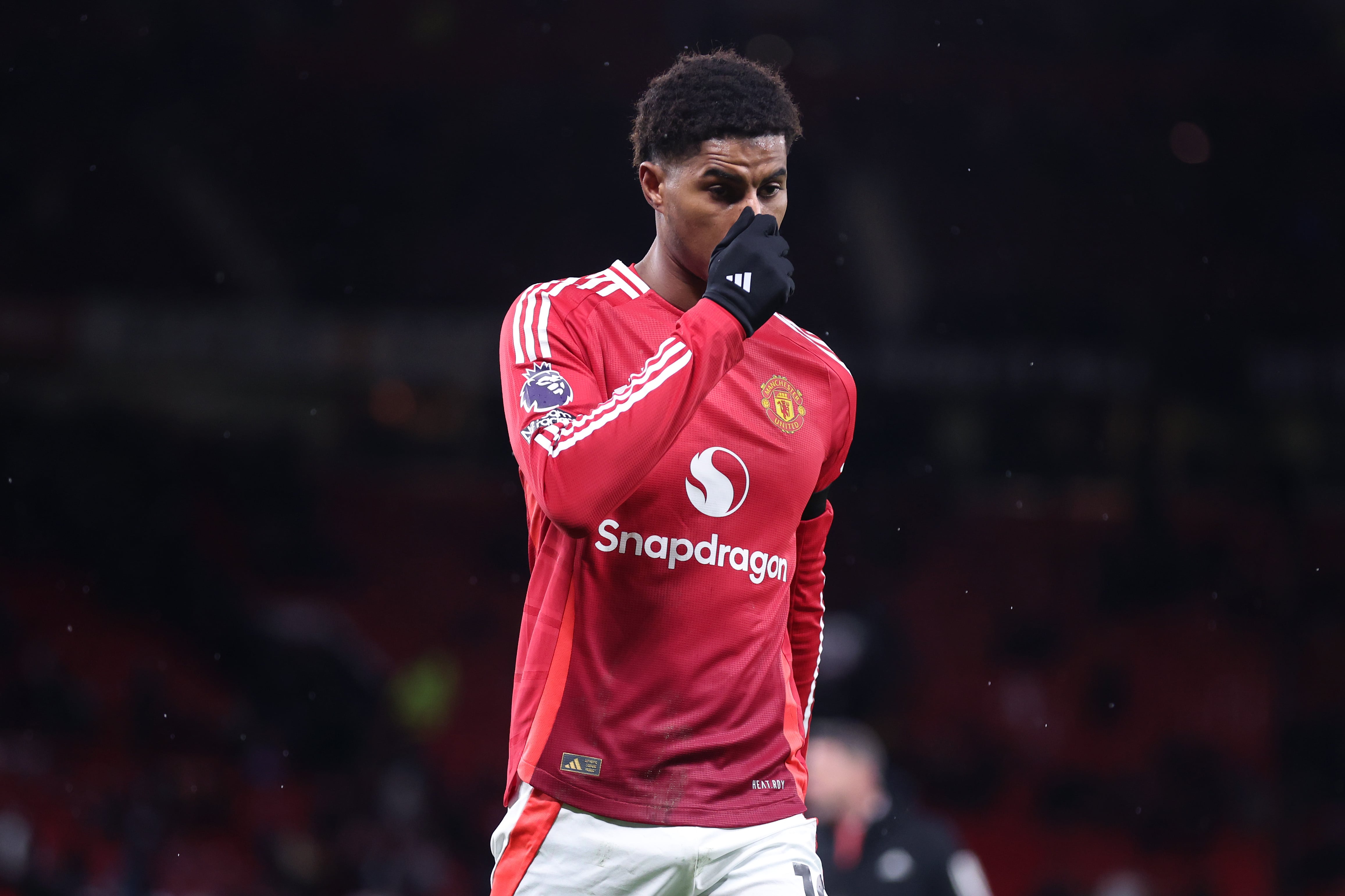 Marcus Rashford, jugador del Manchester United