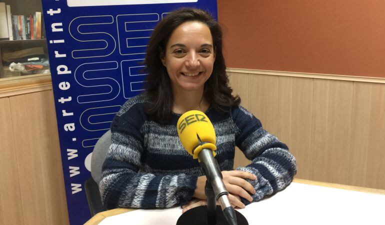 La alcaldesa de Getafe, Sara Hernández, este miércoles durante la entrevista en &#039;Hoy por Hoy&#039;