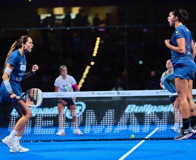 Triay i Brea volen un triomf a Dubai que gairebé certifiqui el número 1 del pàdel femení en acabar l&#039;any.