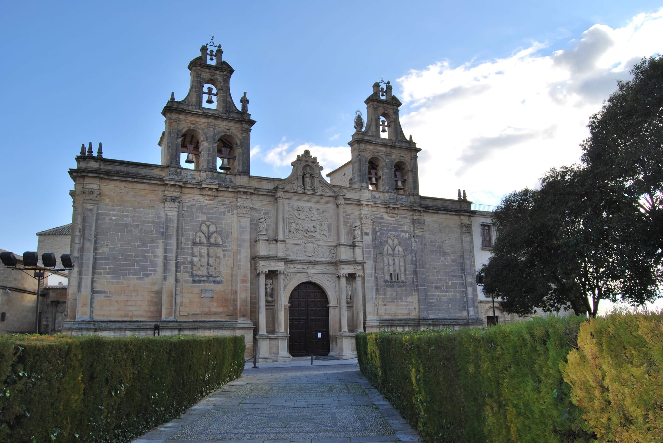 Basilica and Royal Collegiate Church of Santa María la Mayor de los Reales Alcázares de Úbeda, Jaén, Andalucía, Spain