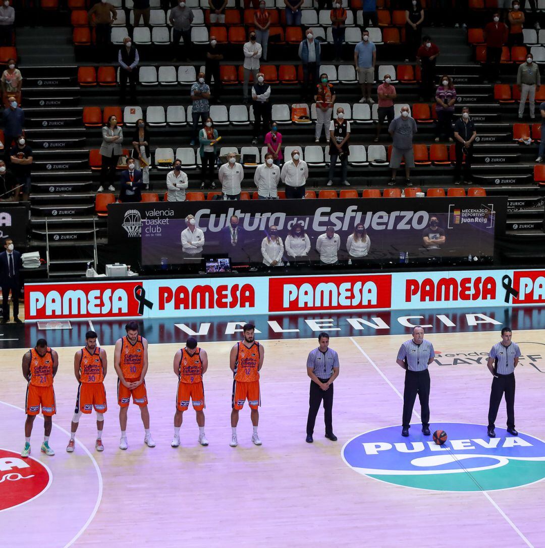 Liga ACB Endesa, basketball match played between Valencia Basket and TD Systems Baskonia at the Fuente de Sant Luis pavillion, La Fontenta. June 4, 2021. Valencia, Spain